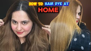 How to hair Dye at home  How to hair Dye without bleach  Quick amp Effortless [upl. by Anoy]