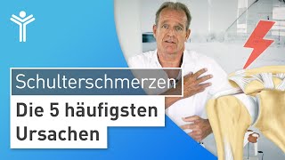 TOP 5  SchulterErkrankungen Die häufigsten Ursachen für Schulterschmerzen [upl. by Jenkel]