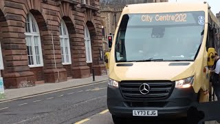 Moffat and Williamson MercedesBenz Sprinter Mellor Strata LY73 EJG on service 202 [upl. by Evanne]