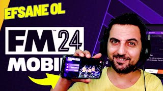 FOOTBALL MANAGER MOBILE 2024  ALTINORDU KARİYER 1 [upl. by Odlanir]