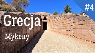 🇬🇷 Grecja Starożytne Mykeny Μυκήνες Ελλάδα  Grób Agamemnona  The ancient city of Mycenae Greece🌍 [upl. by Yajet680]