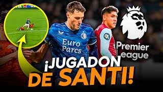 ¡SANTIAGO GIMENEZ DEJA en el SUELO a JUGADORES 👏  FACTOR EDSON ÁLVAREZ 🚨 [upl. by Haila]