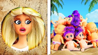 Unbelievable Transformation Barbie Dolls Extreme Makeover [upl. by Nylzaj287]