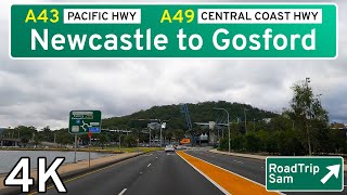 Driving on the Central Coast  New South Wales Australia  POV  music [upl. by Rochelle]