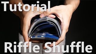 Cardistry Bootcamp  Basics  Riffle Shuffle Tutorial [upl. by Nojram788]