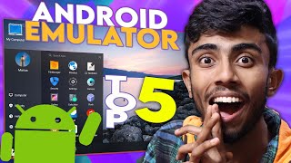 5 Best Android Emulator For Windows PC⚡New Android Emulator that Works Smoothly on Old PC 2023 [upl. by Nnylorac]