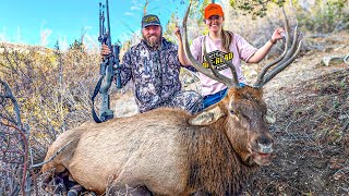 I Hunt Elk w My Girlfriend For The First Time Ever [upl. by Amadeo]