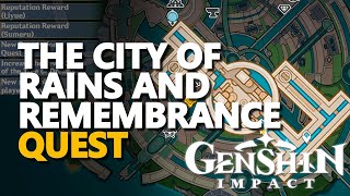 The City of Rains and Remembrance Genshin Impact [upl. by Audry470]