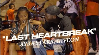 Last Heartbreak by Ayra starr and Giveon Live performance [upl. by Lamak]