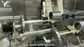 Wafer Rolls Machine [upl. by Ylrak]