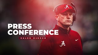 Watch Coach DeBoer and coordinators preview Alabama football’s game against USF [upl. by Miyasawa]