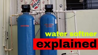 WATER SOFTNER FULLY EXPLAINED WHAT IS HARD WATER IN HINDI [upl. by Miquela715]