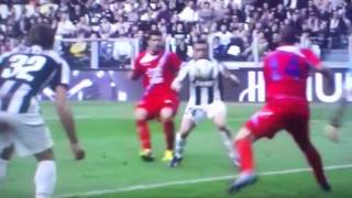 Juventus  Catania 10  Il gol di Giaccherini 1032013 [upl. by Wilburn]