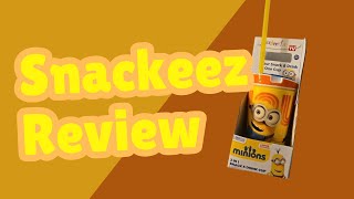 Snackeez Jr Review Despicable Me Minions Edition [upl. by Nehgem]