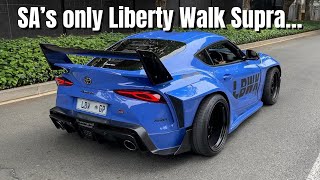 The LBWK Supra has a NEW look  Car Spotting  488 N Largo STO Novitec 812 Novitec SV and more… [upl. by Apoor]