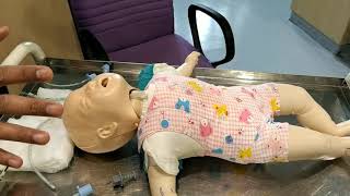 Intubation in neonates NRP Difficult Intubation [upl. by Magdau755]