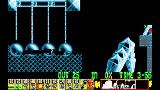 Lemmings PC  Level 5 Tricky Careless clicking costs lives [upl. by Bart234]