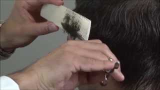 How To Cut Hair With Scissors  Scissor Over Comb  Part 3 [upl. by Chao]