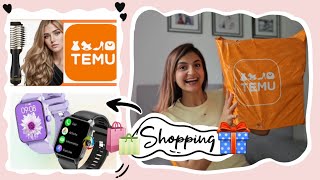 🛍ჩემი პირველი შეკვეთა TEMU დან 🎁 [upl. by Coppock292]