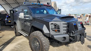 TOUR  PENSACOLA POLICE DEPARTMENT SWAT VEHICLE TACTICAL LAW ENFORCEMENT ARMORED RESCUE TRUCK [upl. by Checani798]