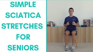 Simple Stretches For Sciatic Pain For Seniors  Dealing With Sciatica  More Life Health [upl. by Castra]