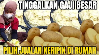 IDE BISNIS RUMAHAN MODAL KENTANG DI BIKIN KEKINIAN DARI 1 KG KINI 60KG RAUP OMSET PULUHAN JUTA [upl. by Ahsaeyt147]