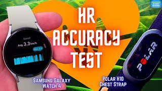 Samsung Galaxy Watch 4 Heart Rate Accuracy Review  Unbelievably Good For A Smartwatch [upl. by Ulises]