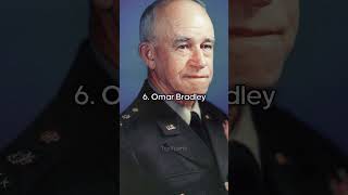 Top 10 World War II Generals Leading America to Victory shorts history america foryou general [upl. by Oned]