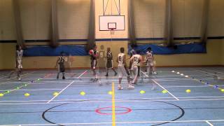 Warmup Games for Youth Basketball Tag Ball [upl. by Amata519]