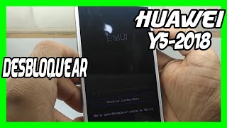 🔓Cómo FORMATEAR un Huawei Y5 2018 Con Los Botones 🛠️ HARD RESET  Reinicio De Fábrica🛡️ [upl. by Kreager]