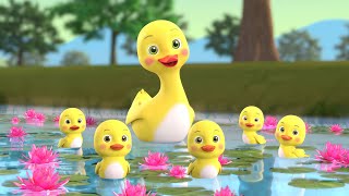 Number Song  Five Little Duckies  More Baby Songs  Beep Beep Nursery Rhymes [upl. by Halac577]