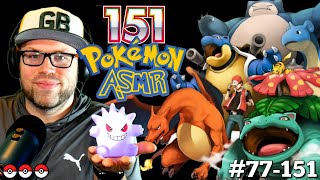 ASMR Original 151 Pokemon REVISITED  Part Two  Whispering Tingles [upl. by Ginnie]