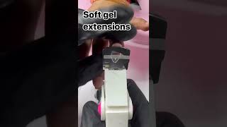 Soft gel nail polish extensions nailextension nailart minivlog nailvlogger makeup dippowder [upl. by Saixela]