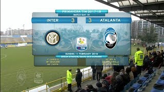 Primavera InterAtalanta 33 gli highlights [upl. by Osswald148]