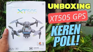 Unboxing Drone XT505 GPS [upl. by Latrell]