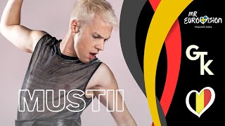 Mustii  Belgium 🇧🇪  ESC 2024  GET TO KNOW [upl. by Neelloj]