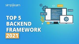 Top 5 Backend Frameworks 2021  Best Backend Framework 2021  Shorts  Simplilearn [upl. by Standley921]