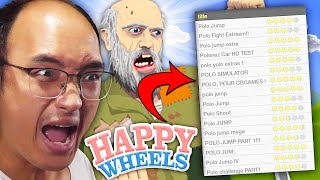 MES NIVEAUX DABONNÉS OUBLIÉS SUR HAPPY WHEELS [upl. by Phillipe]