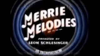 Merrie Melodies Openings And Closings 19311969 UPGRADED [upl. by Reppiks]