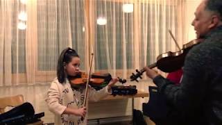 Miguel Negri Lessons Accolay Concert with Lauren McGonagle [upl. by Trebla]