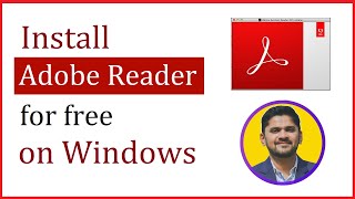 How to Download amp Install Adobe Acrobat Reader for free on Windows 10 11 Updated August 2022 [upl. by Ytsirc]