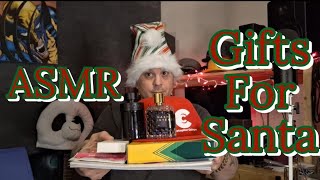 ASMR  Giving Gifts To Santa 🎁 🎅 Roleplay Youre Santa [upl. by Calloway]