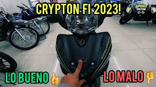 ASÍ ES LA YAMAHA CRYPTON EN SU MODELO 2023 CARACTERÍSTICASPRECIO Y MAS yamaha yamahacrypton [upl. by Aseram]