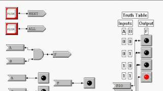 Tutorial 3  Automatic Truth Table Generator for 2 Input Gates Part 1 of 3 [upl. by Coridon507]