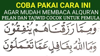 BEGINI CARA MUDAH CEPAT LANCAR MEMBACA ALQURAN KHUSUS PEMULA [upl. by Aifoz70]