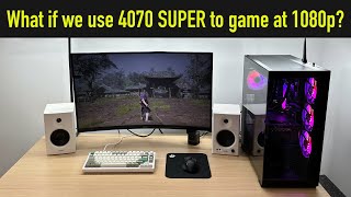 What if we use RTX 4070 SUPER to play the latest games at 1080p in Q4 2024 Ray Tracing DLSS FG [upl. by Garv]