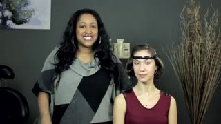 How to Do a Flapper Hairstyle  Hairstyles From a Pro [upl. by Lseil635]