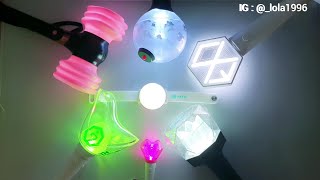 My Kpop Lightstick collection 2019 Sep [upl. by Courtney987]