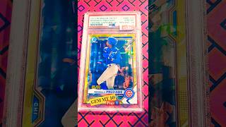 2021 BOWMAN DRAFT REGINALD PRECIADO CROME SAPPHIRE EDYELLOW 5899 baseballmlbforyoucollection [upl. by Seaton]