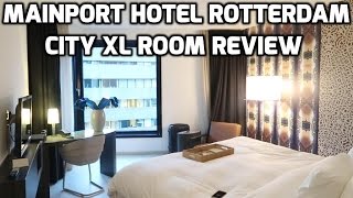 Mainport Hotel Rotterdam City XL Room Review [upl. by Dafna]